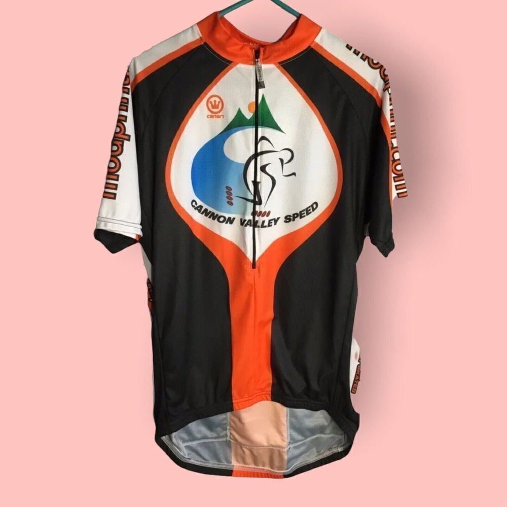 Canari Men’s Jersey Bike Wear Race Fit Half Zip Size‎ XL(737)